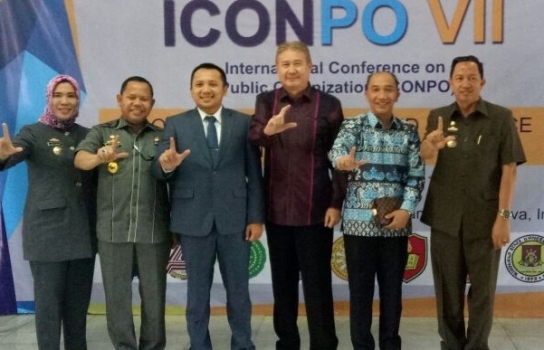 Gubernur Lampung Menjadi Keynote Speaker International Conference On Public Orbanization VII